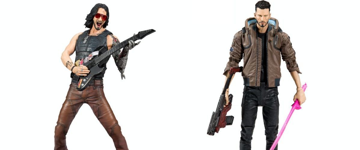 Keanu Reeves gets the McFarlane Toys treatment with CYBERPUNK 2077 action figures