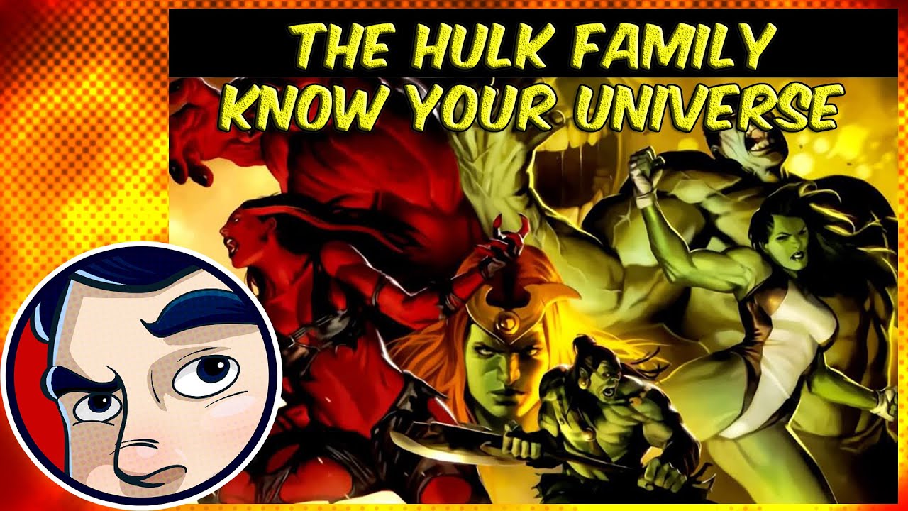 The Hulk Family & A Few Extras - Know Your Universe | Comicstorian