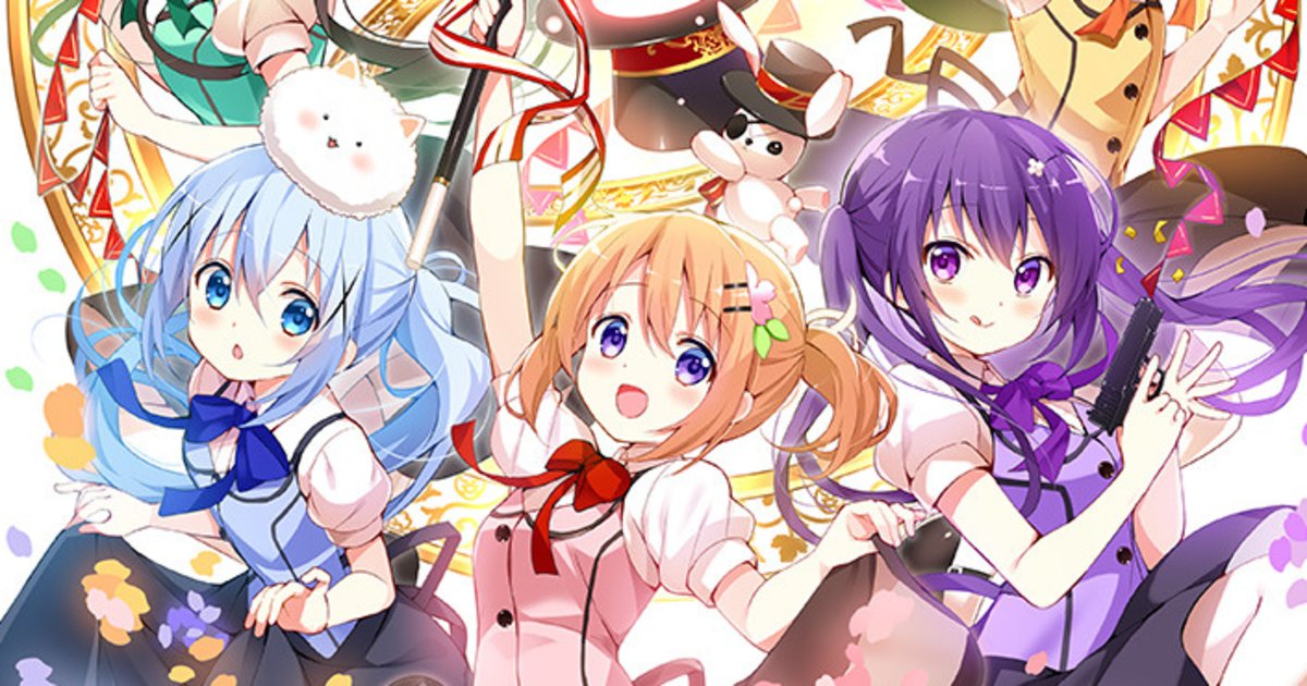 Is the Order a Rabbit? Releases Season 3 Visual Drawn by Koi!