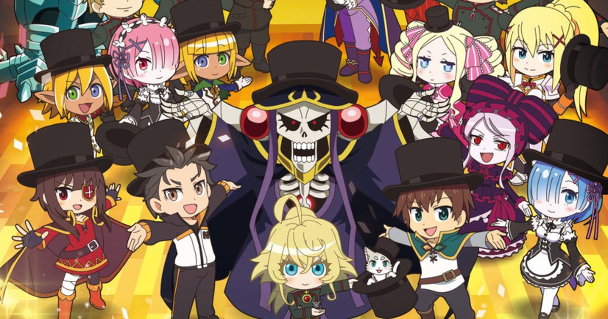 Isekai Quartet Announces Sequel!